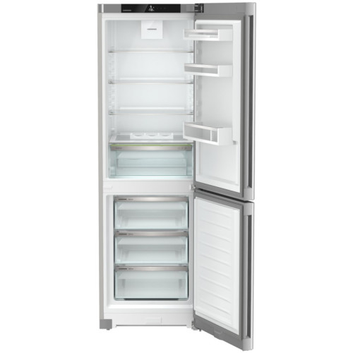 Холодильники LIEBHERR/ Pure, EasyFresh, МК NoFrost, 3 контейнера МК, в. 185,5 см, ш. 60 см, улучшенный класс ЭЭ, внутренние ручки, покрытие SteelFinish