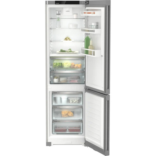 Холодильники LIEBHERR/ Plus,BioFresh 2 контейнера, МК NoFrost, 3 контейнера МК, в. 201,5 см, ш. 60 см, класс ЭЭ A++, внутренние ручки, двери из нержавеющей стали, дисплей на двери
