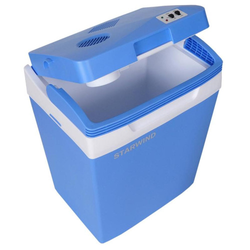 Автохолодильник Starwind CB-117 29л 48Вт синий/серый