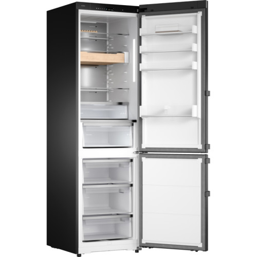 Холодильник ASKO/ Арт. 745893 ; Холодильник ASKO, отдельностоящий, высота 203 см, Total NoFrost, объем 409 л (279+130), металлическая задняя стенка, дверная ручка Easy Open, TFT дисплей, Wi-Fi, ночной режим, автоматический контроль влажности, телескопичес