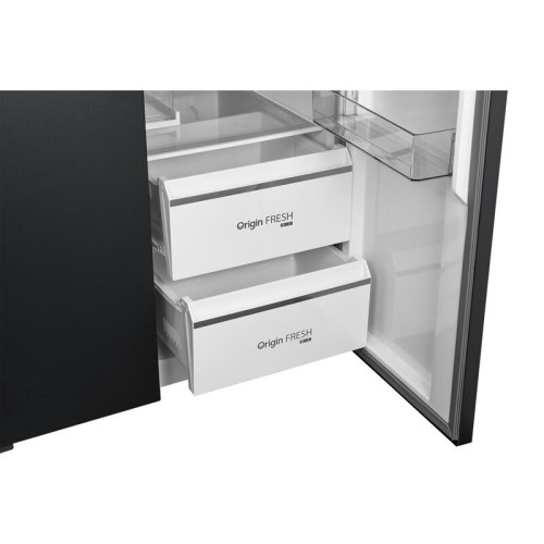 Холодильник Toshiba/ Холодильник Toshiba, Side-by-Side, ВхШхГ 1775х910х698 мм, полезный объем 582 л (380 + 202), Full No Frost, инверторный компрессор, антибактериальный модуль PureBio, металлическая задняя стенка, LED подсветка, автоматический льдогенера