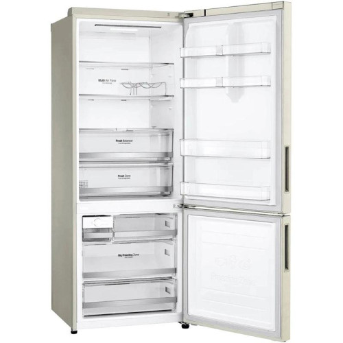 Холодильник LG GC-B569PECM 2-хкамерн. бежевый глянц. инвертер