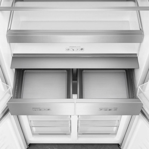 Холодильник SMEG/ Холодильник SMEG, отдельностоящий, 4-x дверный, LED подсветка, конвекция, MultiFlow, MultiZone, быстрая заморозка, электронный контроль температуры, инверторный компрессор, сигнал открытой дверцы, полезный объем 522 л, энергоэффективност