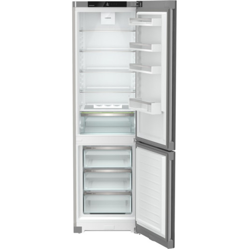 Холодильники LIEBHERR/ Pure, EasyFresh, МК NoFrost, 3 контейнера МК, в. 201,5 см, ш. 60 см, класс ЭЭ A, внутренние ручки, покрытие SteelFinish