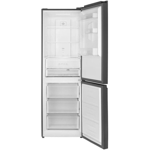 Холодильник Weissgauff WRK 185 Total NoFrost Inverter Black Glass 2-хкамерн. черный инвертер
