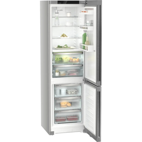 Холодильники LIEBHERR/ Plus,BioFresh 2 контейнера, МК NoFrost, 3 контейнера МК, в. 201,5 см, ш. 60 см, класс ЭЭ A++, внутренние ручки, двери из нержавеющей стали, дисплей на двери