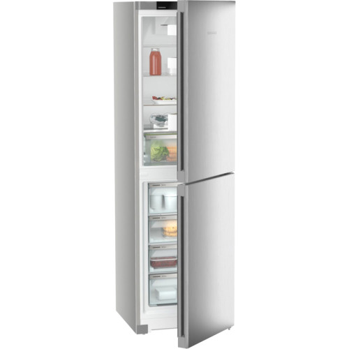 Холодильники LIEBHERR/ Pure, EasyFresh, МК NoFrost, 4 контейнера МК, в. 201,5 см, ш. 60 см, улучшенный класс ЭЭ, внутренние ручки, покрытие SteelFinish