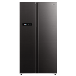 Холодильник side-by-side Midea/ MDK/Холодильник side-by-side Midea, объем 604 л, холодильная камера 384 л, морозильная камера 220 л, инверторный компрессор, Full No Frost, дисплей, Duo Control, зона регулируемой влажности, винная полка, управление через п