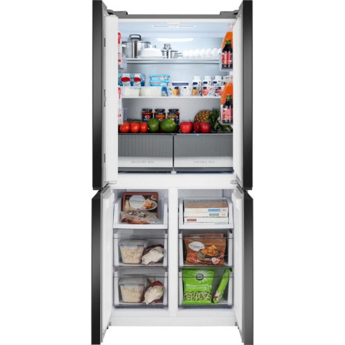 Холодильник Weissgauff WCD 450 BEG NoFrost Inverter 3-хкамерн. бежевый