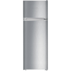 Холодильник LIEBHERR/ 157.1x55x63, 218/52 л, ручная разморозка, верхняя морозильная камера, серебристый