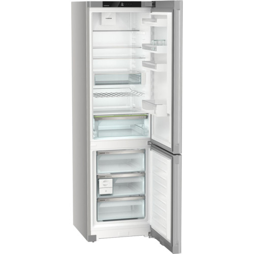 Холодильники LIEBHERR/ Plus, EasyFresh, МК NoFrost, 3 контейнера МК, в. 201,5 см, ш. 60 см, класс ЭЭ A++, внутренние ручки, белое стекло