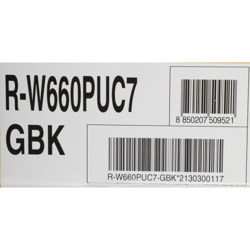 Холодильник Hitachi R-W660PUC7 GBK 2-хкамерн. черный стекло инвертер Холодильник Hitachi R-W660PUC7 GBK 2-хкамерн. черный стекло инвертер