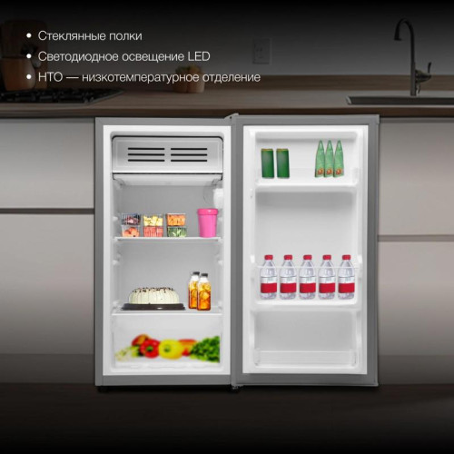 Холодильник Hyundai CO10031H 1-нокамерн. серебристый