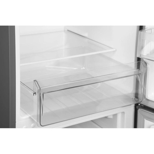 Холодильник Kraft KF-DC290X 2-хкамерн. серебристый металлик текстур.