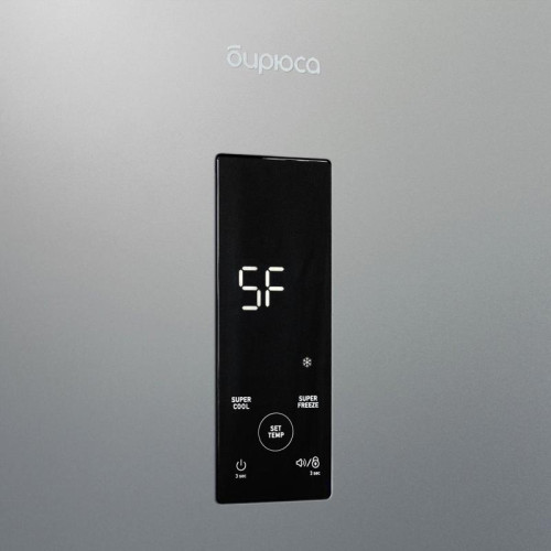 Холодильник Бирюса Б-M980NF 2-хкамерн. серебристый металлик мат.