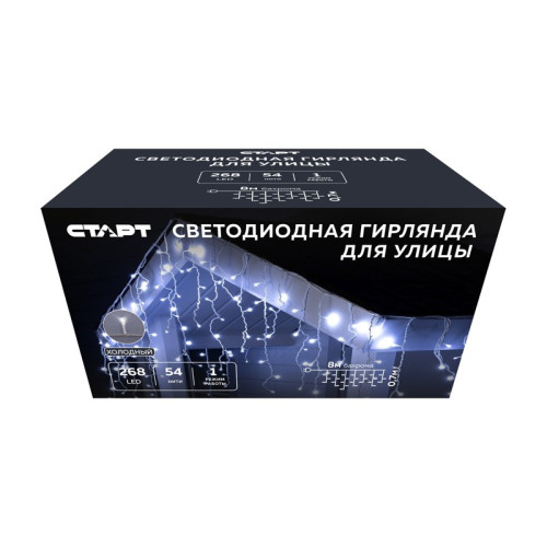 СТАРТ НГ 268 LED 220V 8х0,7м, улич, холодный