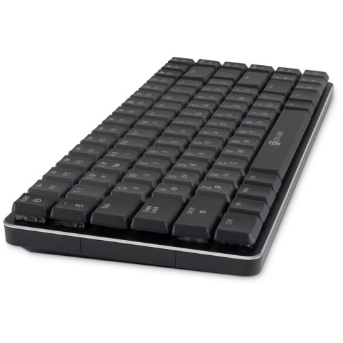 Клавиатура Oklick K615X механическая серый/серебристый USB slim Multimedia for gamer LED (1934413)