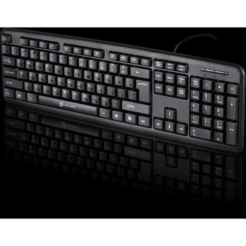 Клавиатура Oklick 90M черный USB