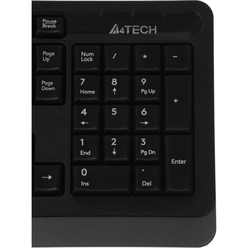 Клавиатура A4Tech Fstyler FK10 черный/серый USB (FK10 GREY)