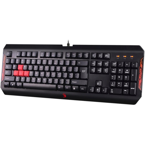 Клавиатура A4Tech Bloody Q100 черный USB Multimedia for gamer (Q100 USB) Клавиатура A4Tech Bloody Q100 черный USB Multimedia for gamer (Q100 USB)