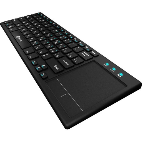 Клавиатура Oklick 830ST черный USB беспроводная slim Multimedia Touch