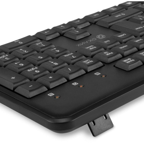 Клавиатура Oklick K225W черный USB беспроводная Multimedia (1875232)