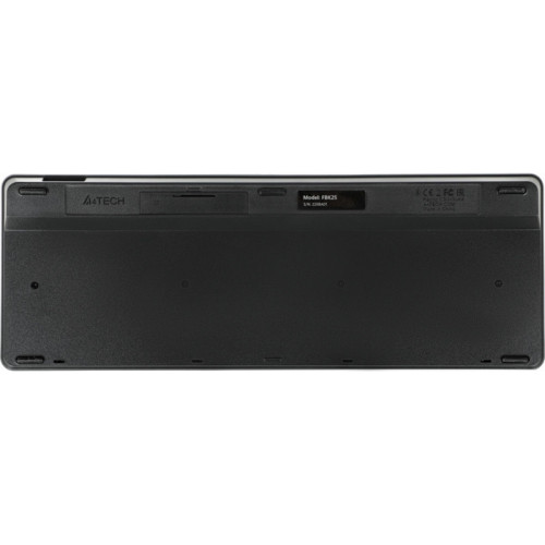 Клавиатура A4Tech Fstyler FBK25 черный/серый USB беспроводная BT/Radio slim Multimedia (FBK25 BLACK)