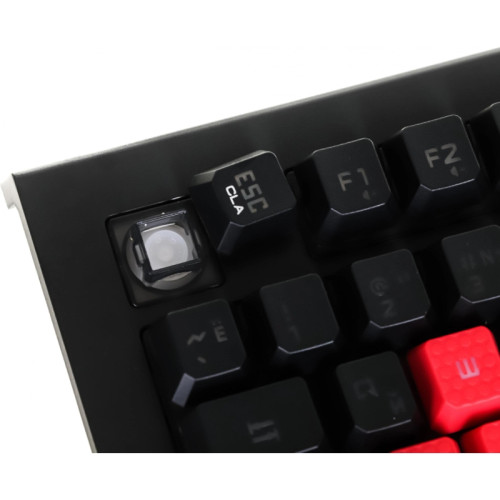 Клавиатура A4Tech Bloody B120N черный USB Multimedia for gamer LED (подставка для запястий) (B120N)