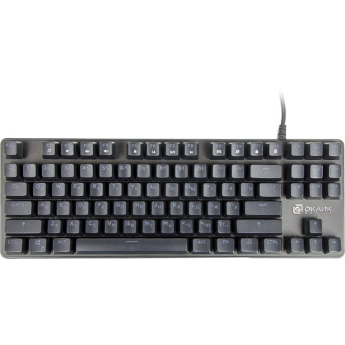 Клавиатура Oklick 969G SHOTGUN механическая черный USB Multimedia for gamer LED