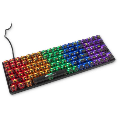 Клавиатура Oklick 915GK механическая черный USB for gamer (1790371)