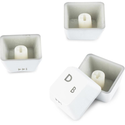 Клавиатура GMNG GG-KB505XW механическая белый USB беспроводная BT/Radio for gamer LED (1910522)