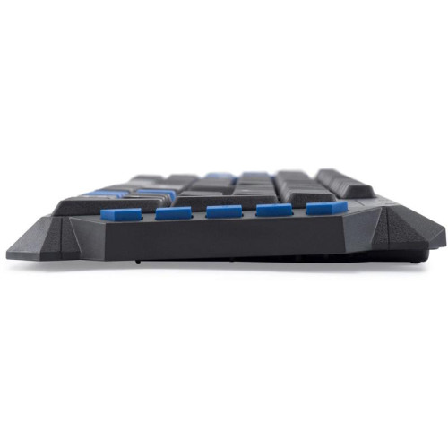 Клавиатура Oklick 750G FROST WAR черный/черный USB Multimedia for gamer (337452)