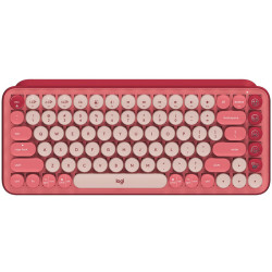 Клавиатура/ Logitech Keyboard POP KEYS HEARTBREAKER_ROSE