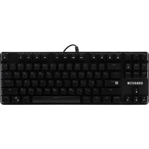 Клавиатура DEFENDER MECHANICAL MECHANOID GK-581 RU 45581 BLK