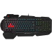 Клавиатура A4Tech Bloody B314 черный USB Multimedia for gamer LED (подставка для запястий)