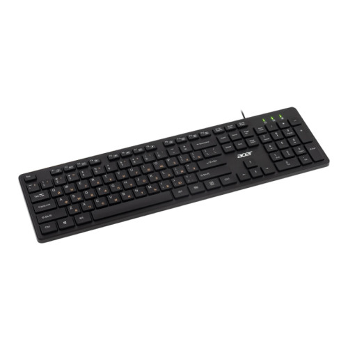 Клавиатура Acer OKW122 черный USB Multimedia (ZL.KBDEE.00C)