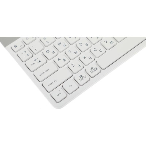 Клавиатура A4Tech Fstyler FK25 белый/серый USB slim