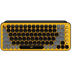 Клавиатура/ Logitech Keyboard POP KEYS BLAST_YELLOW