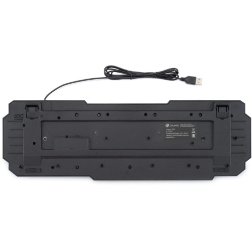 Клавиатура Oklick 750G FROST WAR черный/черный USB Multimedia for gamer (337452)