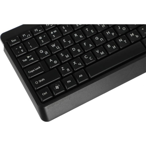Клавиатура A4Tech Fstyler FK15 черный USB (FK15 BLACK)