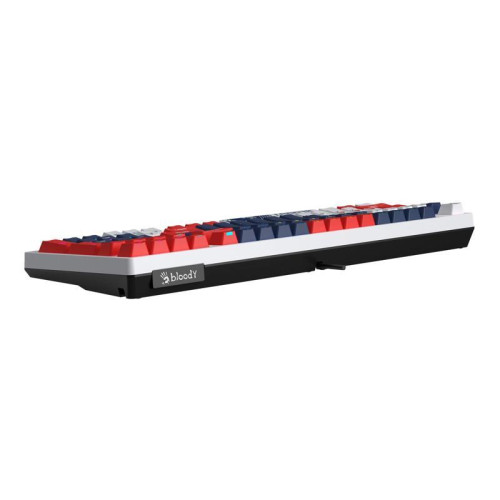 Клавиатура A4Tech Bloody S98 механическая синий/белый USB for gamer LED (SPORTS NAVY)