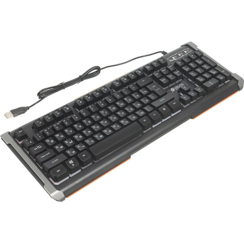 Клавиатура Oklick 717G BLACK DEATH черный/оранжевый USB Multimedia for gamer LED (476395) Клавиатура Oklick 717G BLACK DEATH черный/оранжевый USB Multimedia for gamer LED (476395)