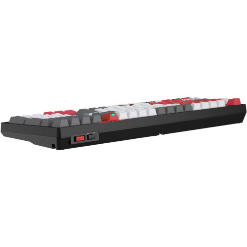 Клавиатура A4Tech Bloody WS98 Naraka механическая серый/красный USB беспроводная BT/Radio Multimedia for gamer LED (WS98)