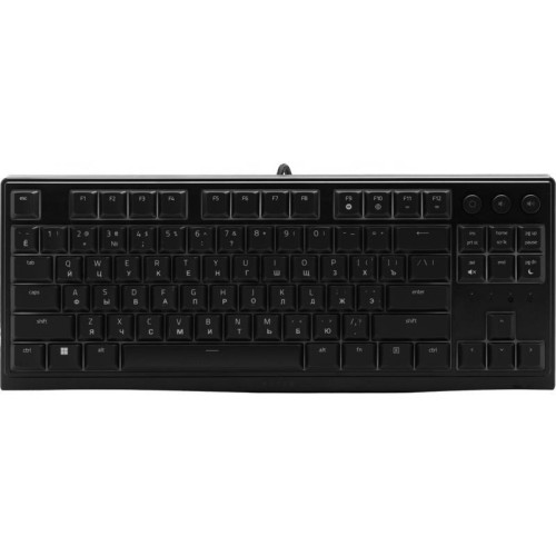 Клавиатура Razer Ornata V3 Tenkeyless механическая черный USB Multimedia for gamer LED (подставка для запястий) (RZ03-04880100-R3M1)