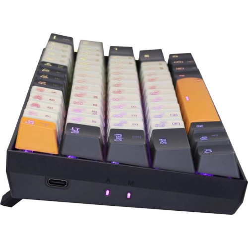 Клавиатура DEFENDER WIRELESS CARAXES PRO RU RGB REDRAGON 71554