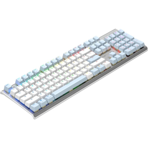 Клавиатура A4Tech Fstyler FS100 Neon механическая синий/белый USB for gamer LED (FS100) Клавиатура A4Tech Fstyler FS100 Neon механическая синий/белый USB for gamer LED (FS100)