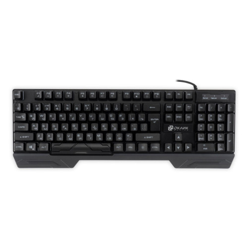 Клавиатура Oklick 709G черный USB for gamer LED (1788144) Клавиатура Oklick 709G черный USB for gamer LED (1788144)