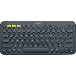 Клавиатура Logitech Keyboard K380 Dark Grey Wireless Bluetooth RTL, Multi-Device