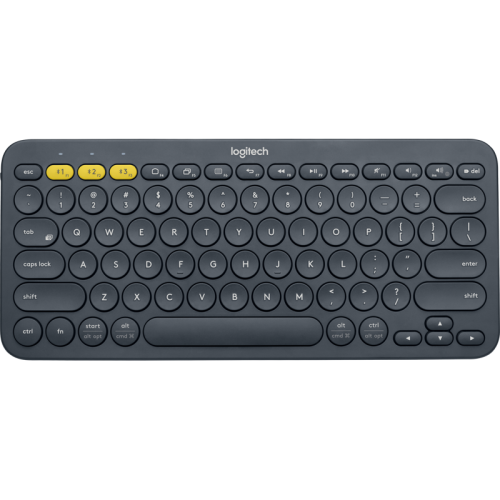 Клавиатура Logitech Keyboard K380 Dark Grey Wireless Bluetooth RTL, Multi-Device