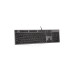 Клавиатура A4Tech KV-300H серый/черный USB slim